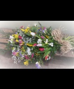 Mixed Freesia Sheaf funerals Flowers